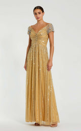 Mac Duggal 23042 Gold
