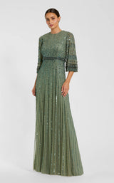 Mac Duggal 23045 Seafoam