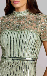 Mac Duggal 23075 Light-Sage