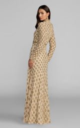 Mac Duggal 23087 Champagne/Gold
