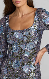 Mac Duggal 23103 Hydrangea-Multi