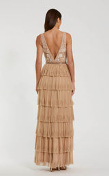 Mac Duggal 24061 Nude