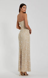 Mac Duggal 24067 Beige