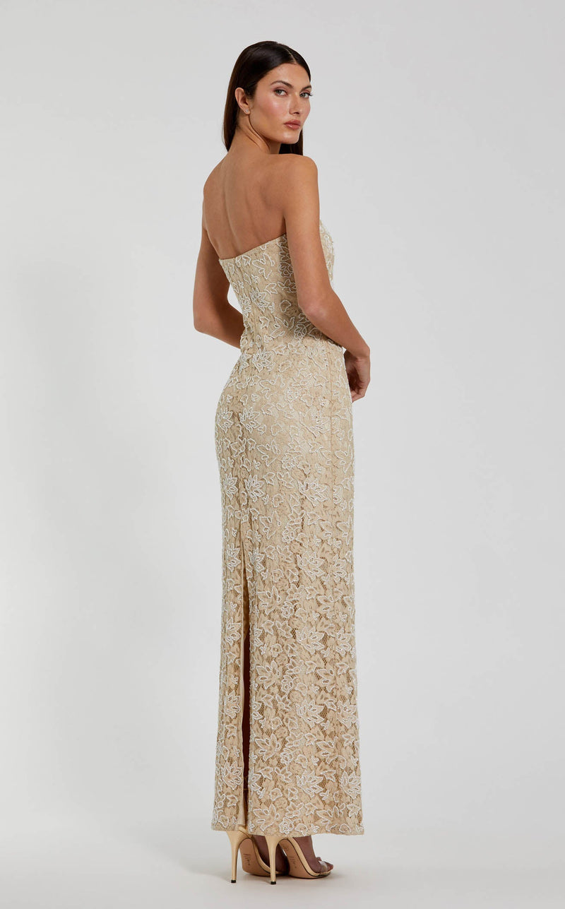 Mac Duggal 24067 Beige