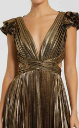 Mac Duggal 27166 Antique-Gold