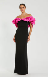 Mac Duggal 27669 Black/Hot Pink