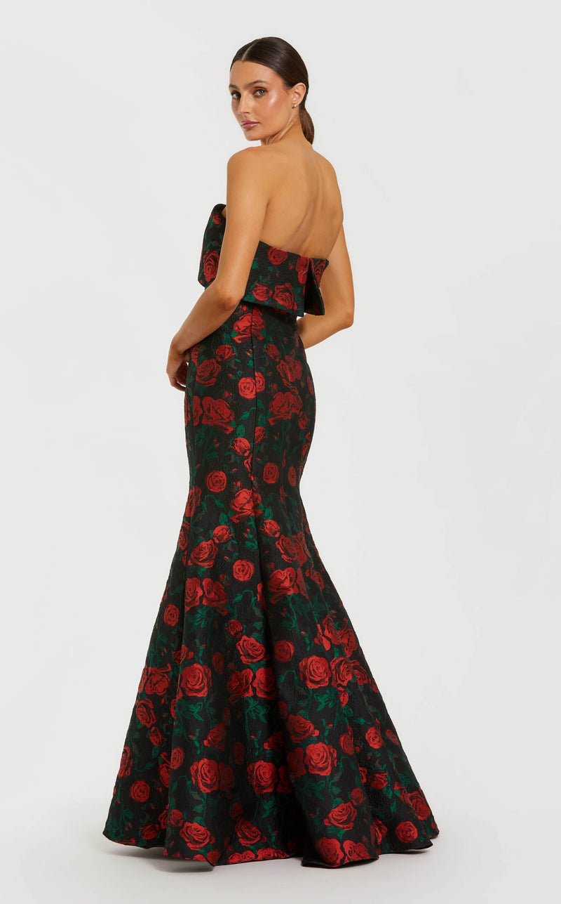 Mac Duggal 27679 Black Multi
