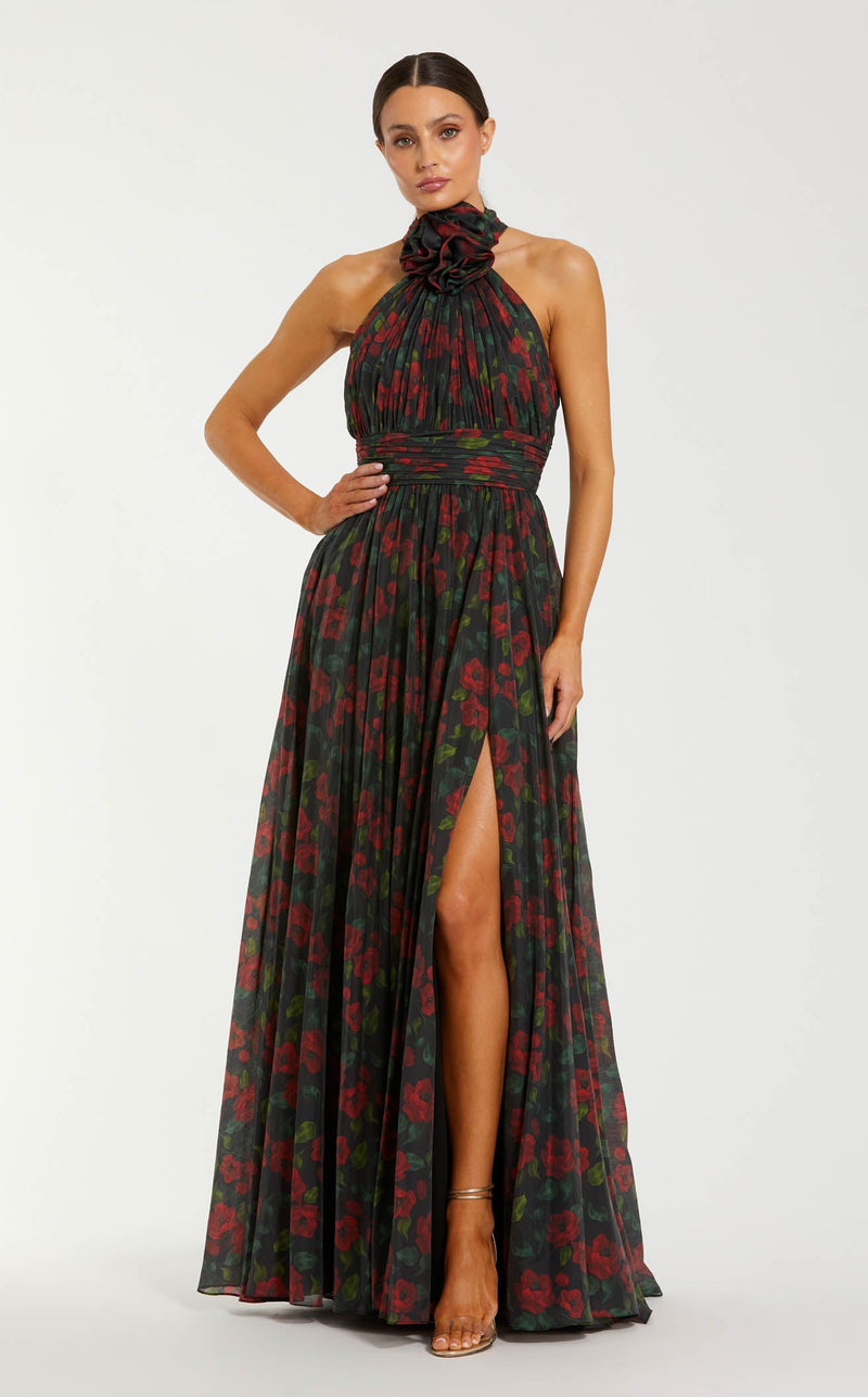 Mac Duggal 27692 Black Multi