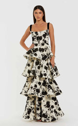 Mac Duggal 27710 Black/Ivory