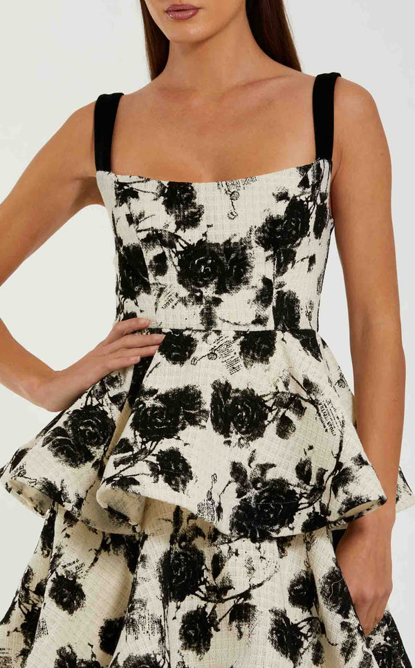 Mac Duggal 27710 Black/Ivory