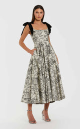 Mac Duggal 27749 Black Multi