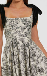 Mac Duggal 27749 Black Multi