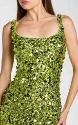 Mac Duggal 27838 Apple Green