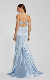 Mac Duggal 37000 Powder Blue Siver