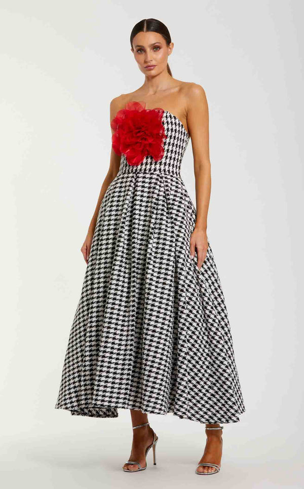 Mac Duggal 37068 Black/White