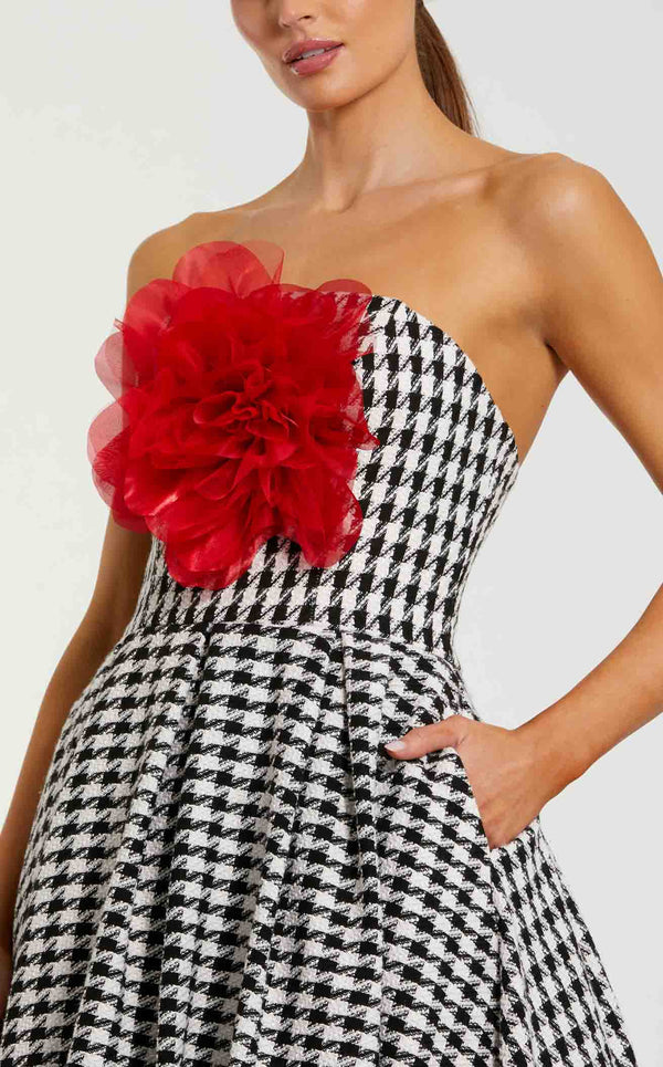 Mac Duggal 37068 Black/White