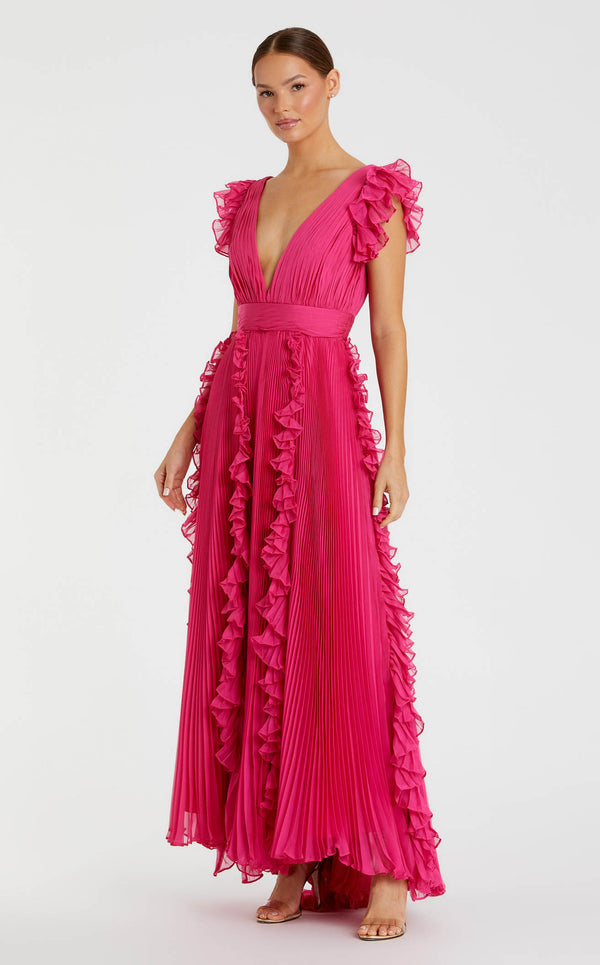 Mac Duggal 49539 Fuchsia