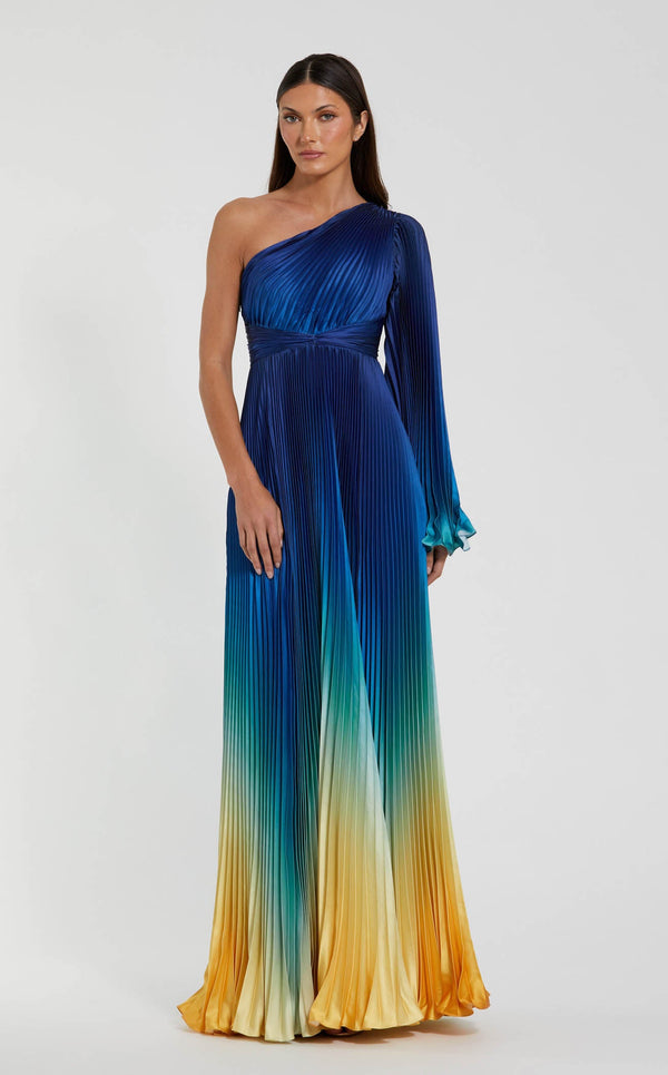 Mac Duggal 49903 Blue Ombre