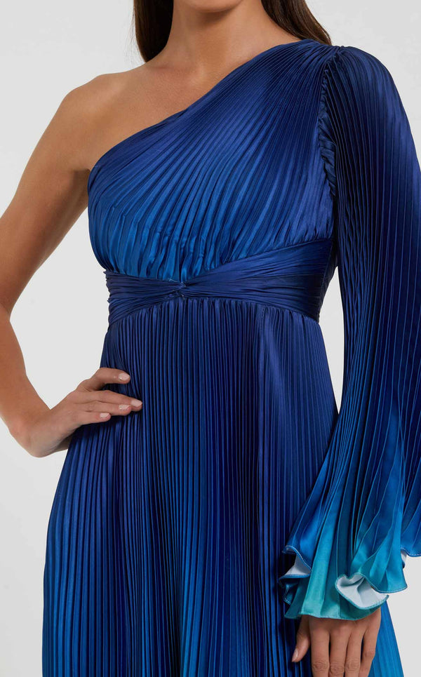 Mac Duggal 49903 Blue Ombre