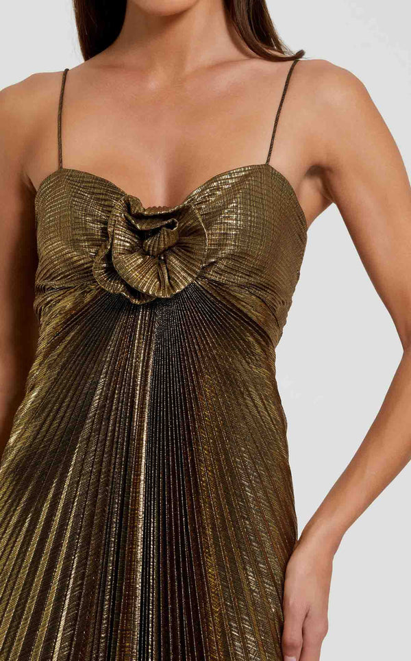 Mac Duggal 49905 Antique Gold