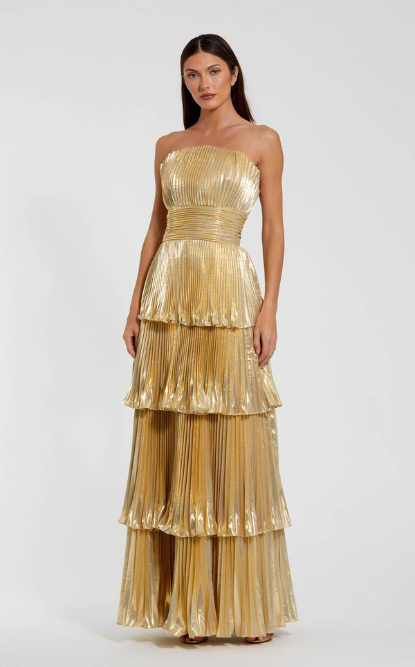 Mac Duggal 49911 Gold