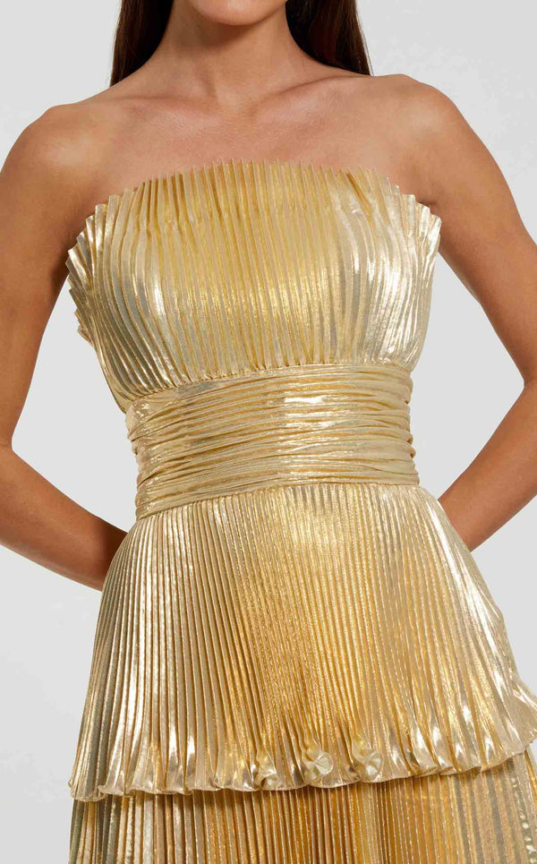 Mac Duggal 49911 Gold