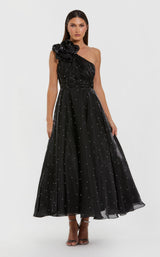 Mac Duggal 50078 Black/Ivory