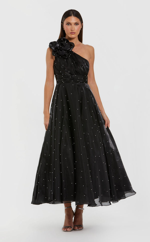 Mac Duggal 50078 Black/Ivory