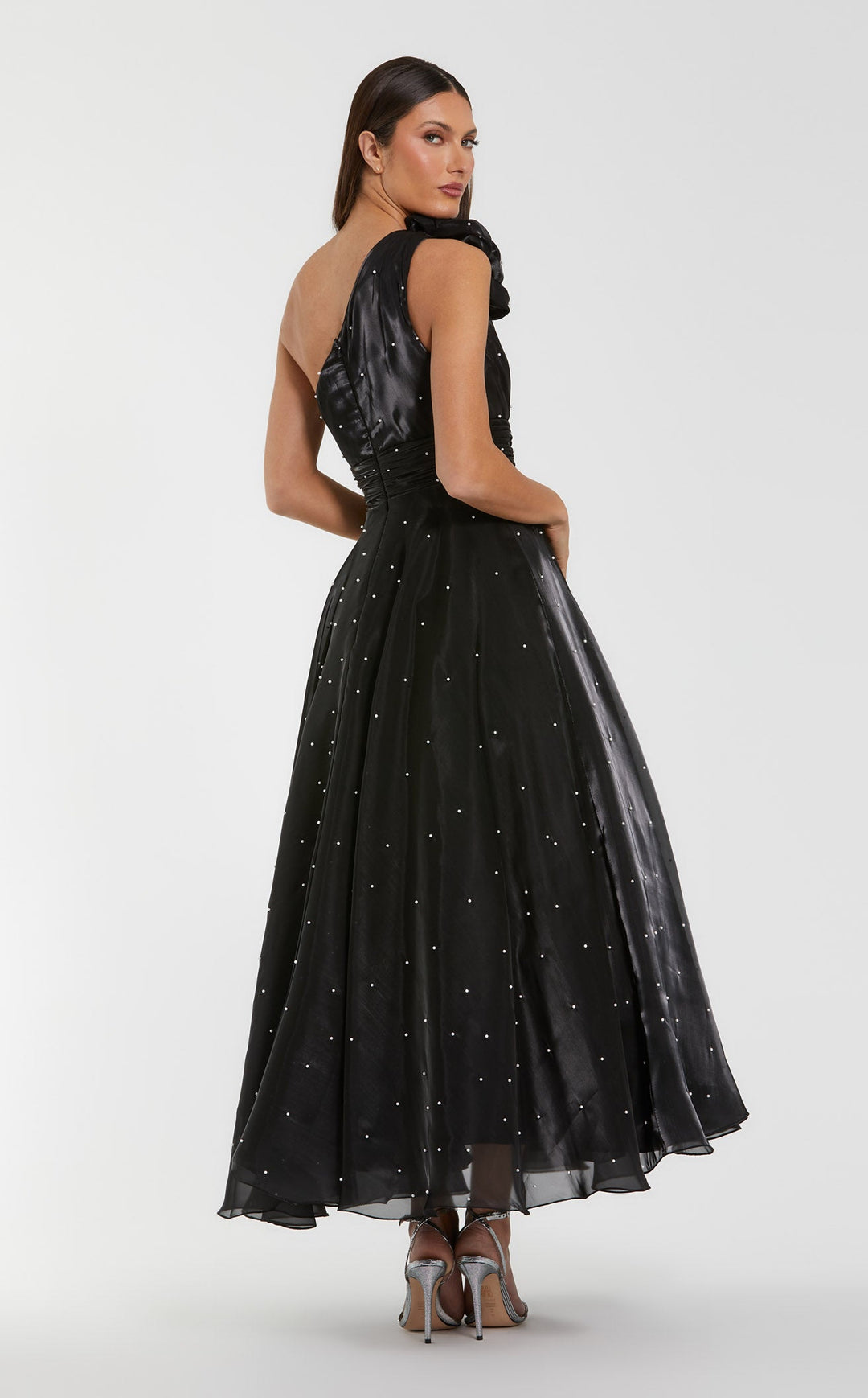 Mac Duggal 50078 Black/Ivory