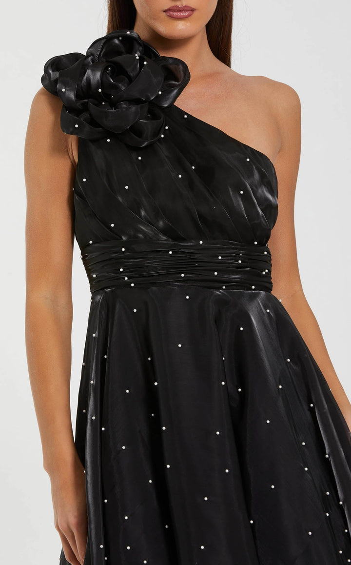 Mac Duggal 50078 Black/Ivory