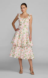 Mac Duggal 50112 White-Multi