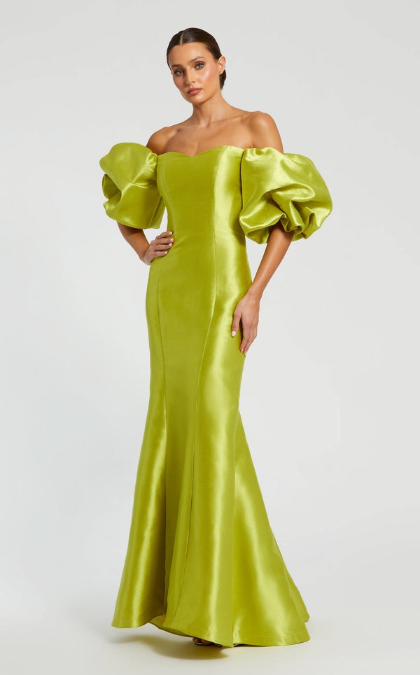 Mac Duggal 50677 Chartreuse