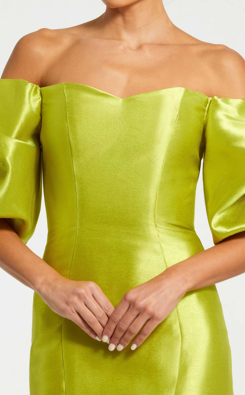 Mac Duggal 50677 Chartreuse