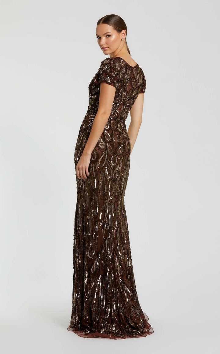 Mac Duggal 5243 Chocolate