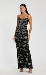 Mac Duggal 5477 Black/Silver