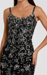 Mac Duggal 5477 Black/Silver