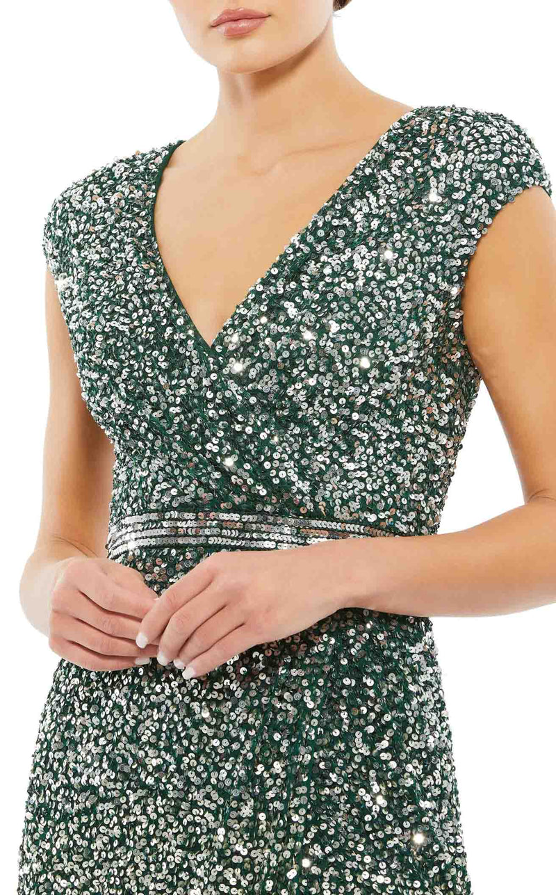 Mac Duggal 5489 Forest-Green