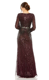 Mac Duggal 5501 Black Berry