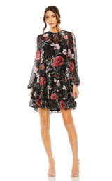 Mac Duggal 55075 Black-Multi