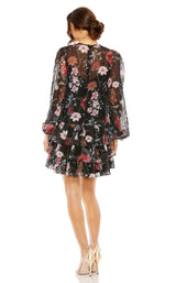 Mac Duggal 55075 Black-Multi