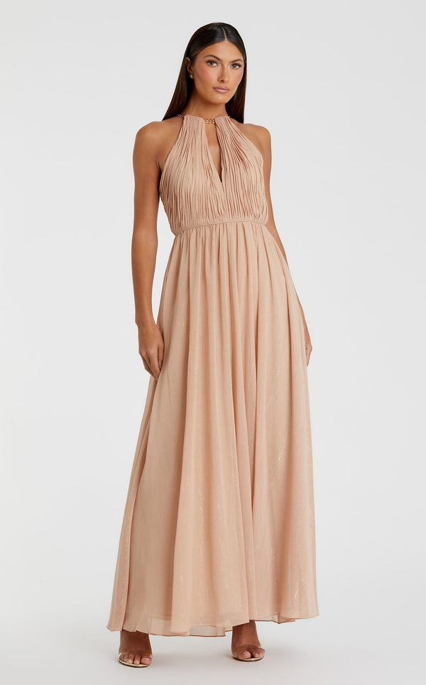 Mac Duggal 55822 Nude
