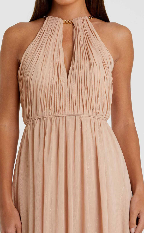 Mac Duggal 55822 Nude