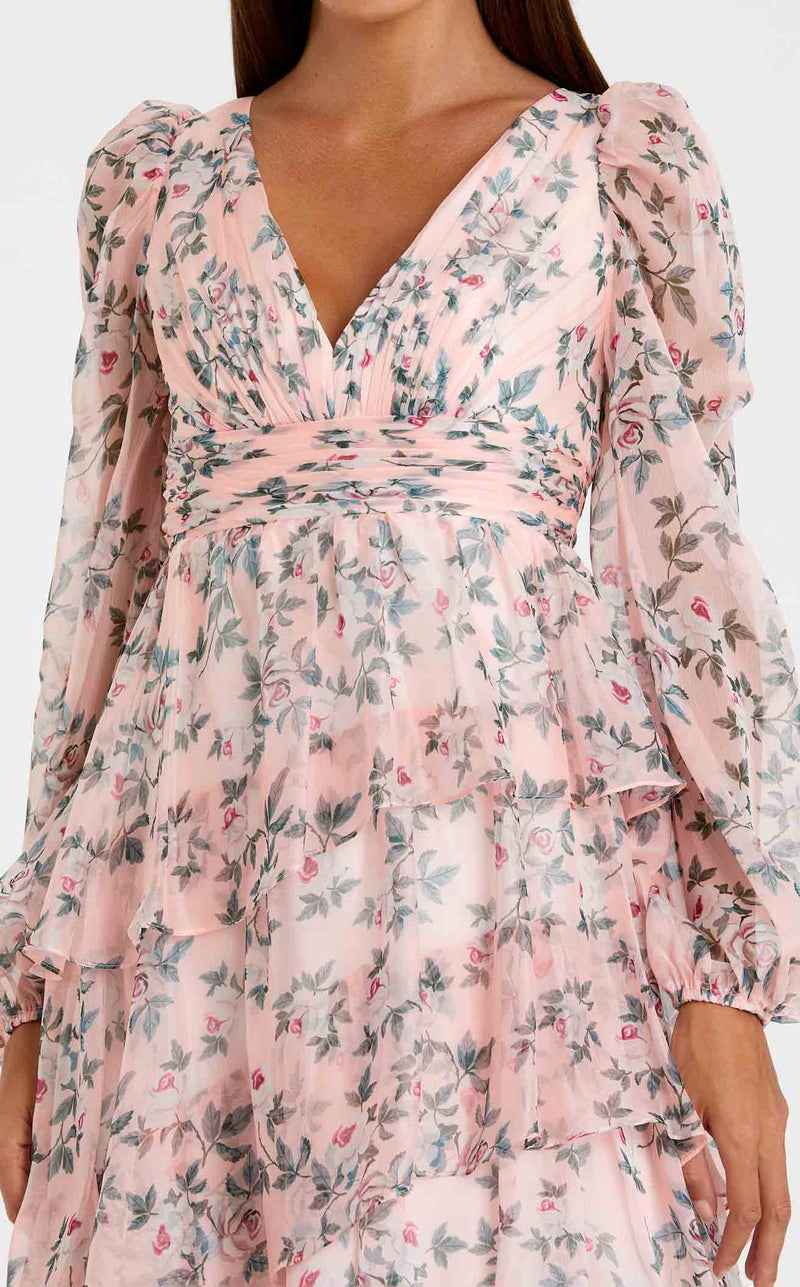 Mac Duggal 55880 Blush-Multi
