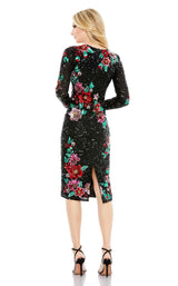 Mac Duggal 5596 Black-Multi