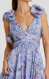 Mac Duggal 56049 Lilac Multi