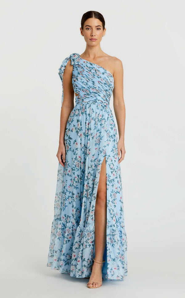 Mac Duggal 56051 Aqua-Multi