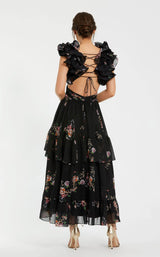 Mac Duggal 56054 Black Multi
