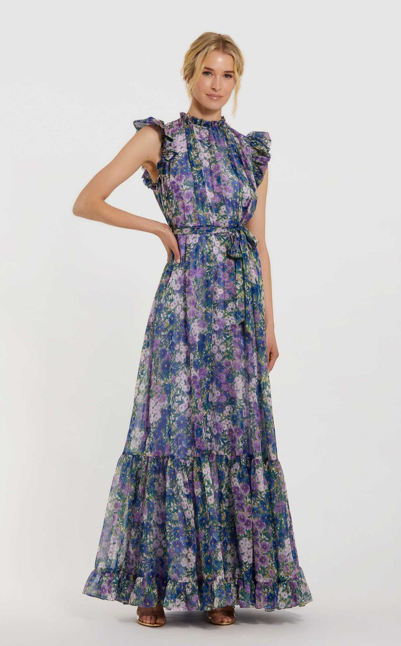 Mac Duggal 56116 Lilac Multi