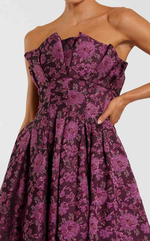 Mac Duggal 56159 Magenta Multi