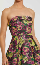 Mac Duggal 56165 Plum-Multi